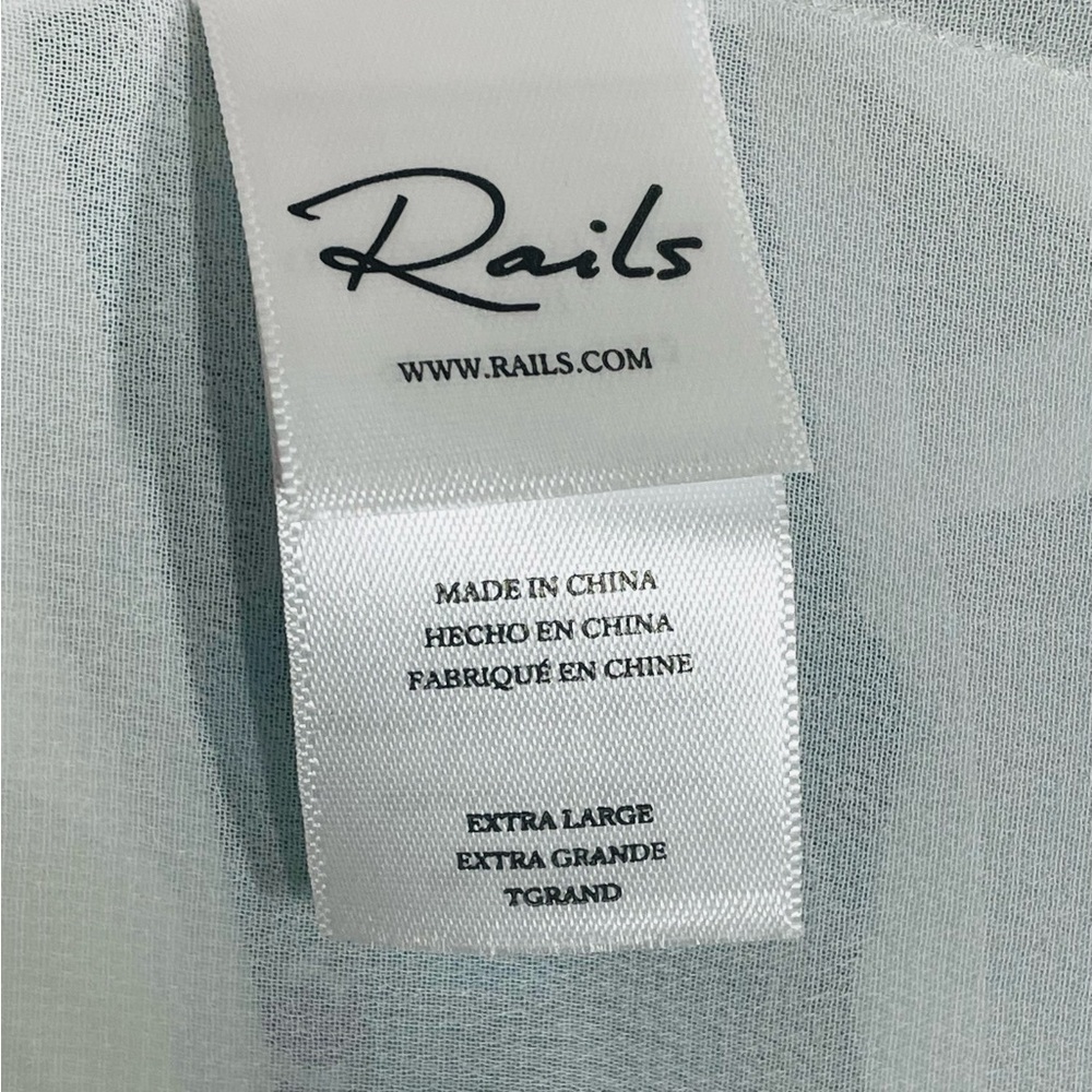 Rails Juni Gardenia Floral Print Dress Size XL New - Picture 7 of 8